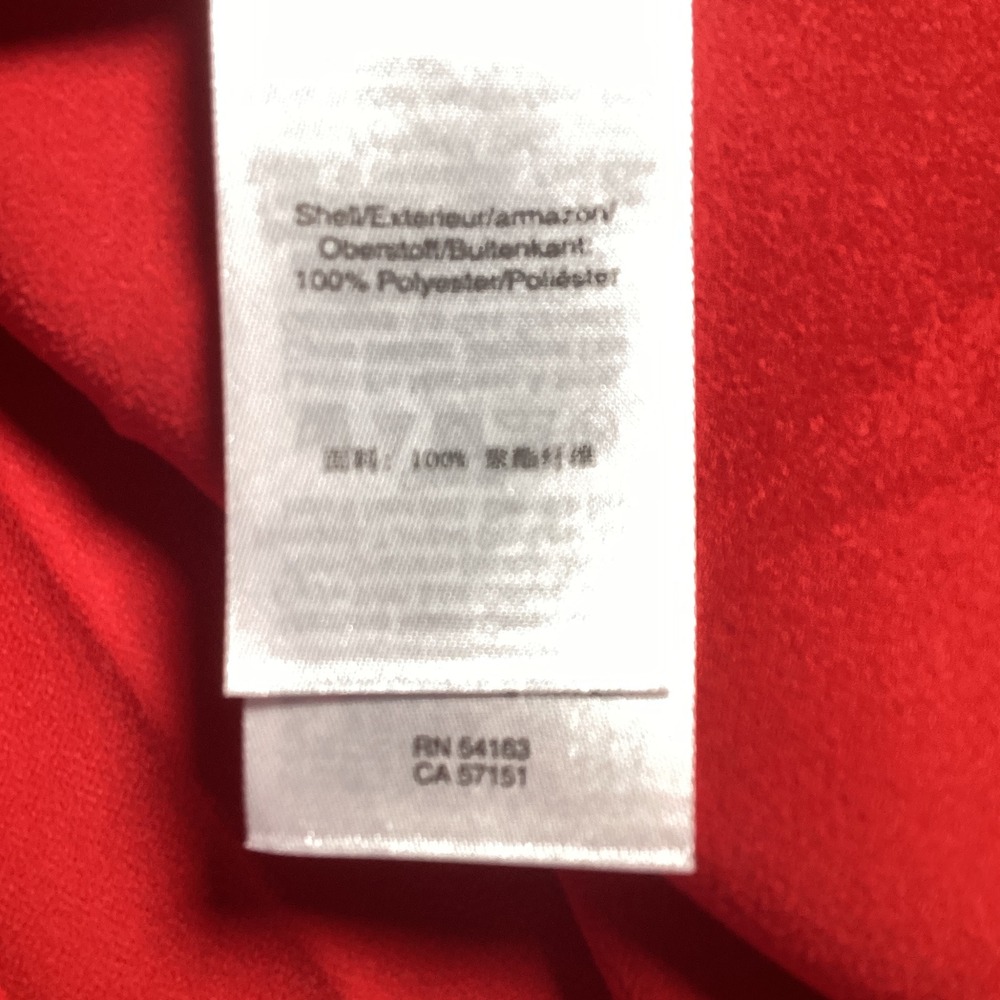 DKNY Red Pleated Asymmetrical Midi Skirt Women's Size 6 Cocktail Party Holiday - Picture 4 of 8